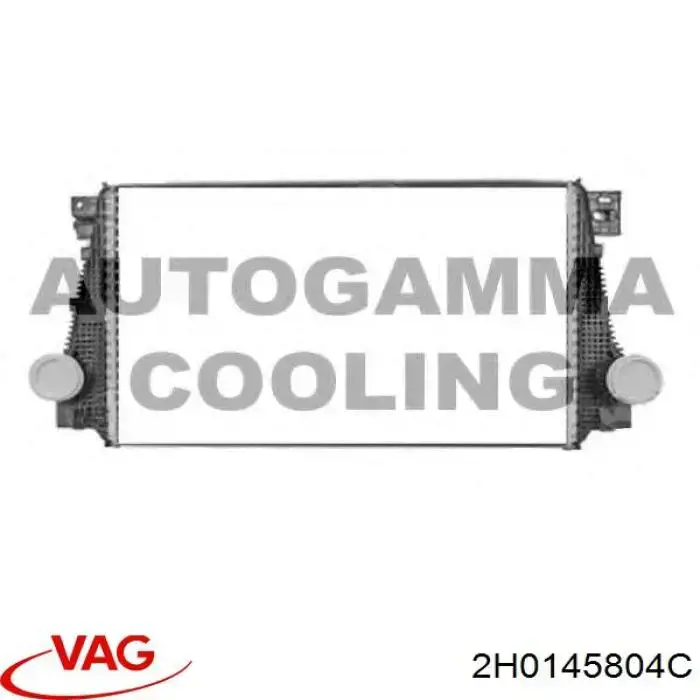 Купити 2H0145804C VAG Радіатор интеркуллера