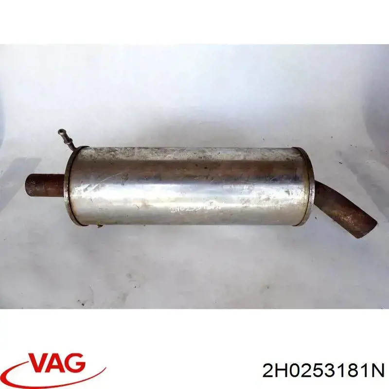 Глушник VAG 2H0253181N ціна, від 43.61 USD