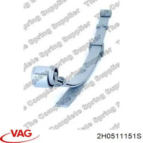 Купити 2H0511151S VAG Ресори задні (пружини задньої підвіски)