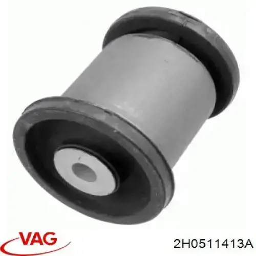 Купити 2H0511413A VAG Сайлентблок ресори, передній