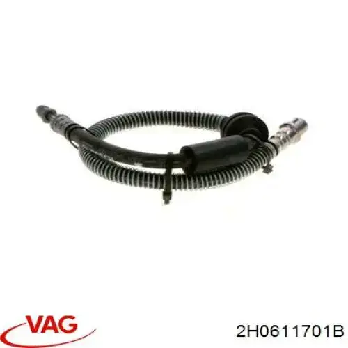 Шланг гальмівний передній VAG 2H0611701B ціна, від 11.60 USD