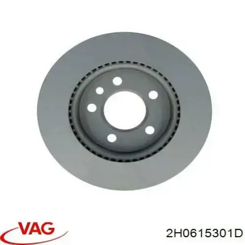Купити 2H0615301D VAG Ротор гальмівний