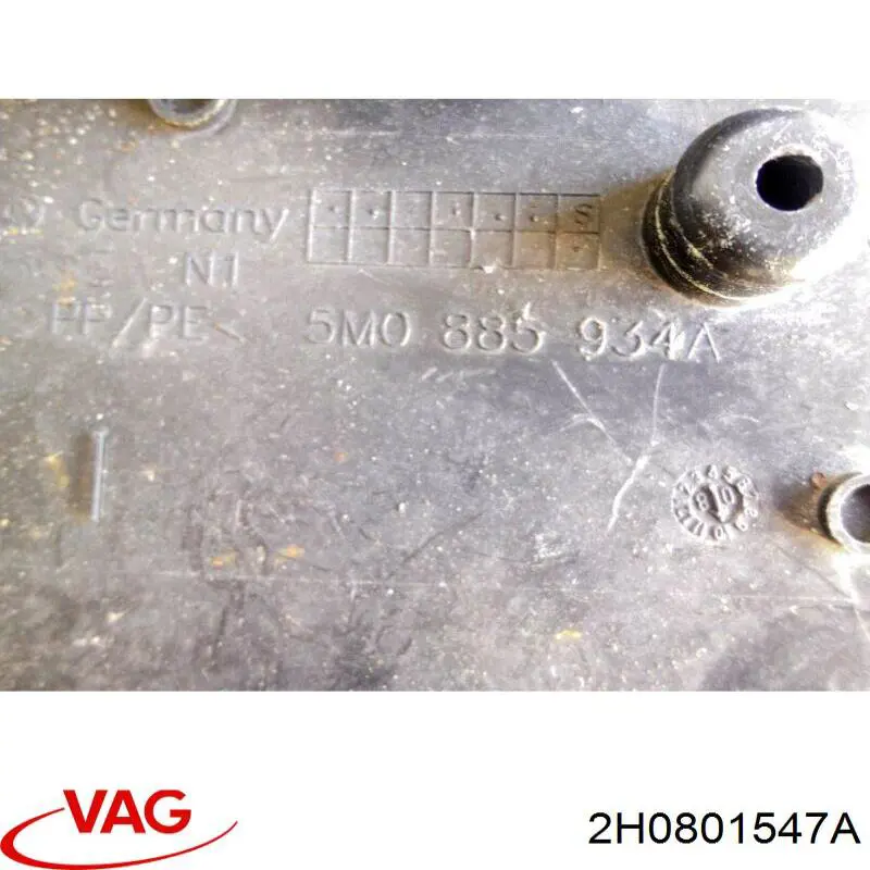 Подушка рами (кріплення кузова) VAG 2H6801547 ціна, від 62.67 USD
