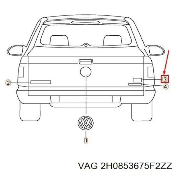 2H0853675F2ZZ VAG 