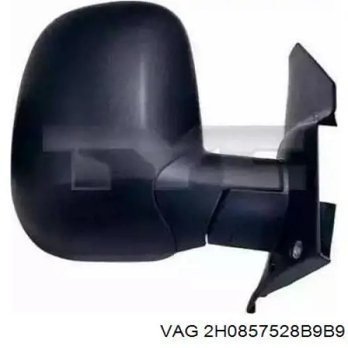 Купити 95P1522M Polcar Накладка/кришка дзеркала заднього виду, права