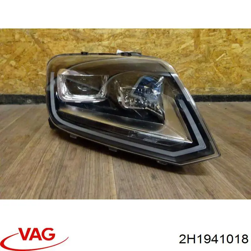 Купити 2H1941018 VAG Права блок фара