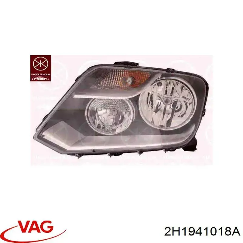 Фара права 045458 VALEO