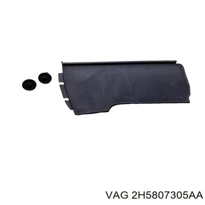 Купити 2H5807305AD VAG Буфер бампера заднього