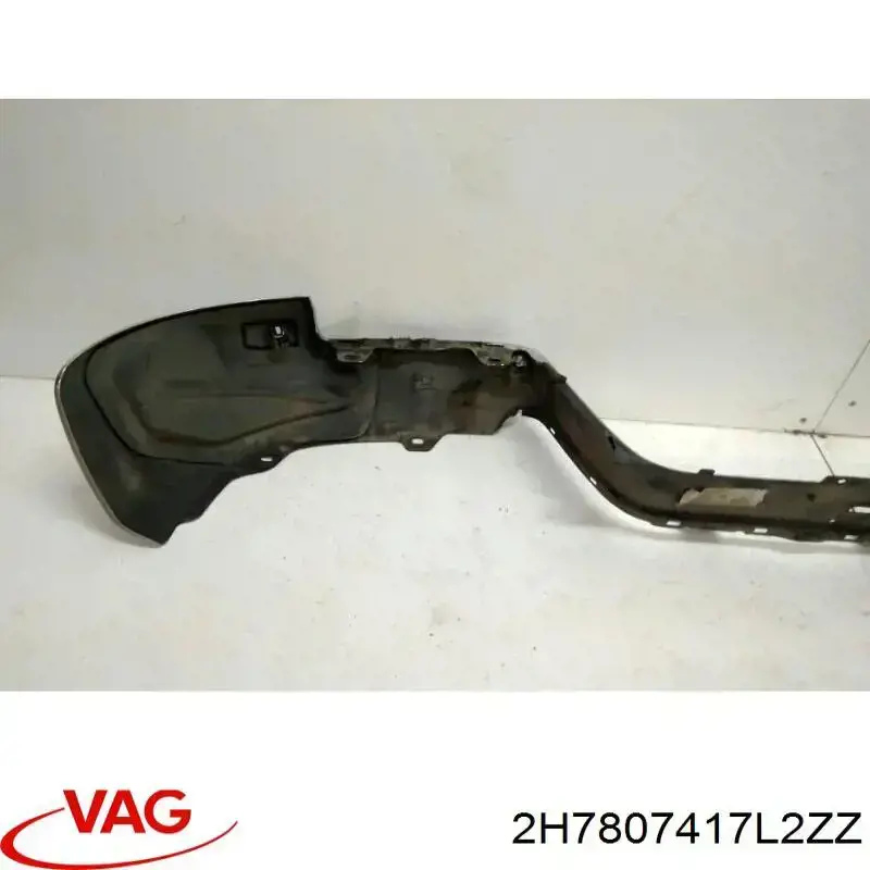 2H7807417L2ZZ VAG Буфер (бампер) задній