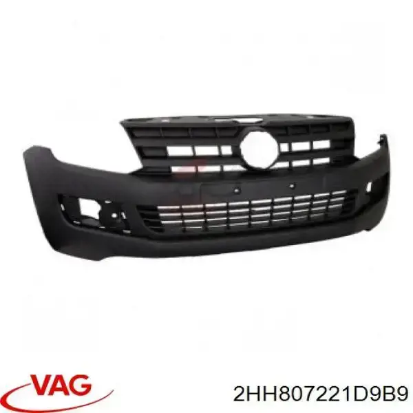 Купити 2HH807221D9B9 VAG Буфер (бампер) передній