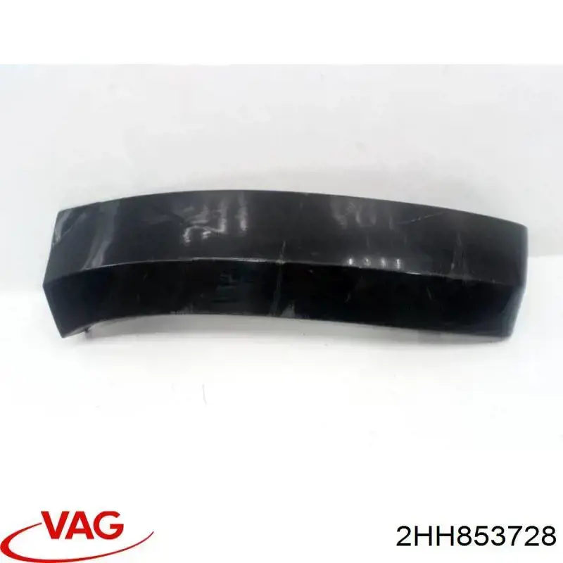 Молдинг передньої арки колеса, правий Bapmic BF0116000047 ціна, від 41.22 USD