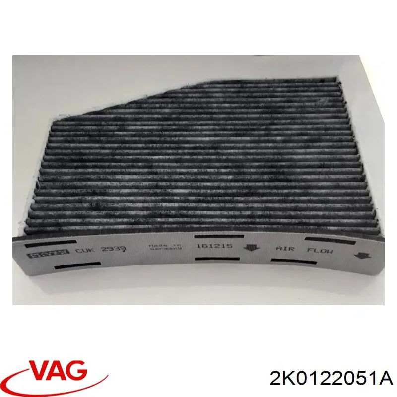 Купити 2K0122051A VAG Шланг/патрубок радіатора охолодження, нижній