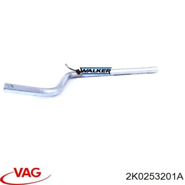 Глушник VAG 2K0253201A ціна, від 19.74 USD