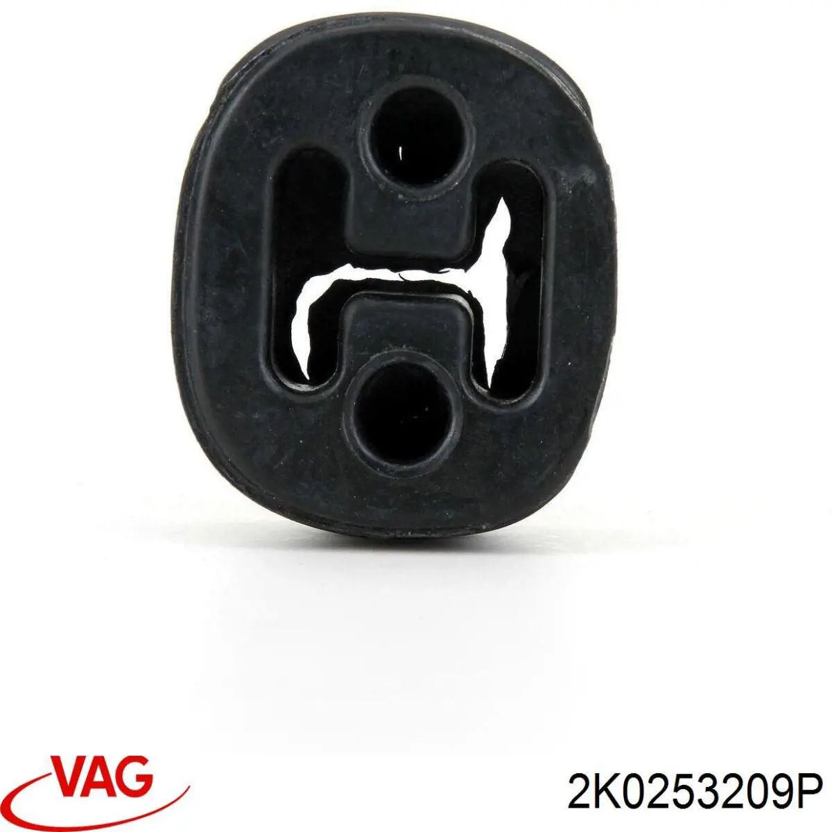 Глушник VAG 2K0253209P ціна, від 42.39 USD