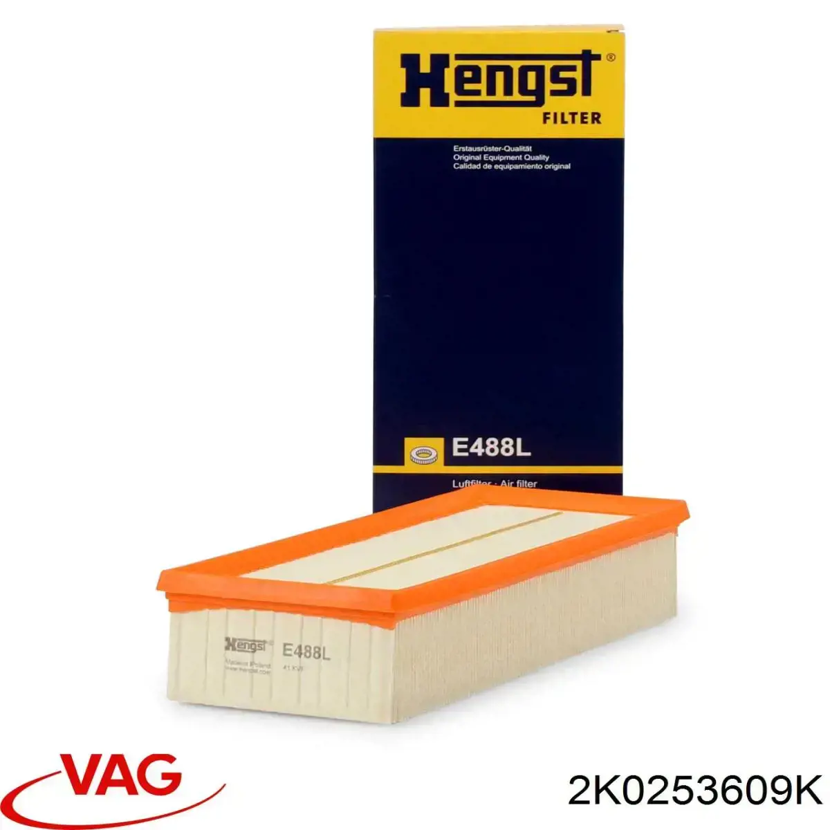 Глушилка задня VAG 2K0253609K