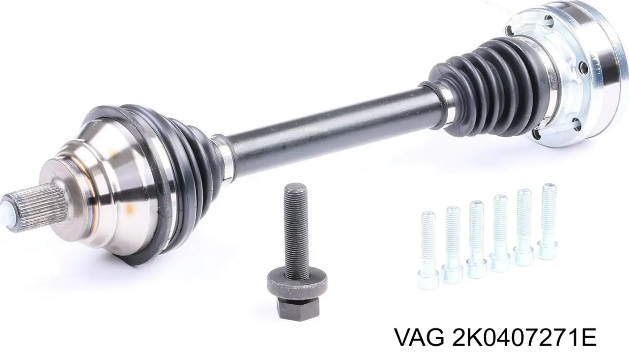 Привід передній лівий VAG 2K0407271E ціна, від 42.63 USD
