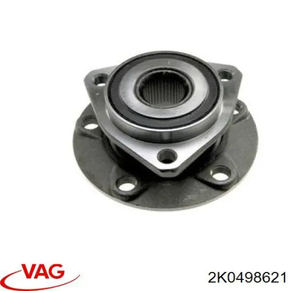Маточина колеса передня VAG 2K0498621 ціна, від 56.40 USD