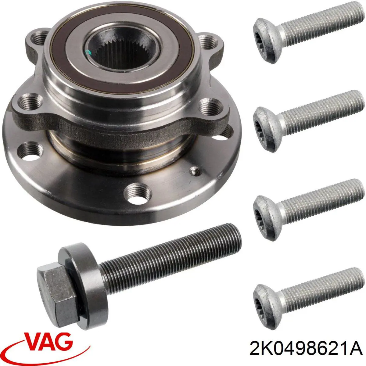 Маточина колеса передня VAG 2K0498621A ціна, від 40.96 USD