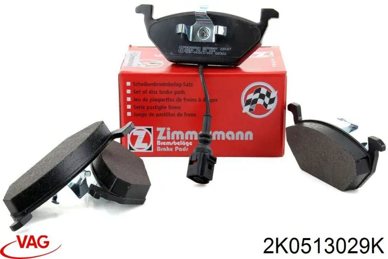 Амортизатор задній VAG 2K0513029K ціна, від 37.47 USD