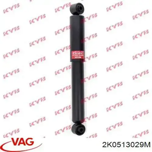 Купити 2K0513029M VAG Стійка амортизатора задня