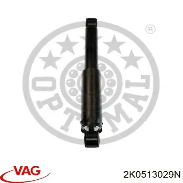 Купити 2K0513029N VAG Стійка амортизатора задня
