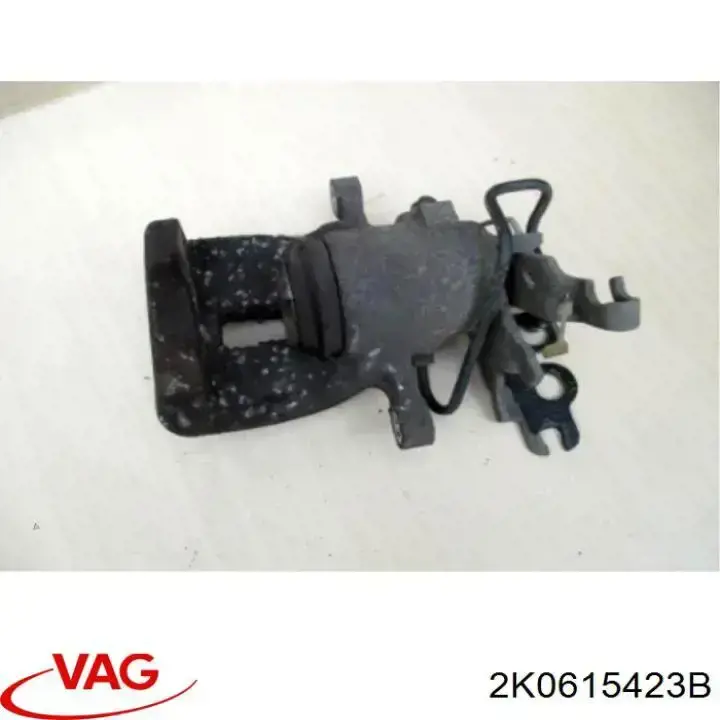Задній гальмівний супорт лівий VAG 2K0615423B