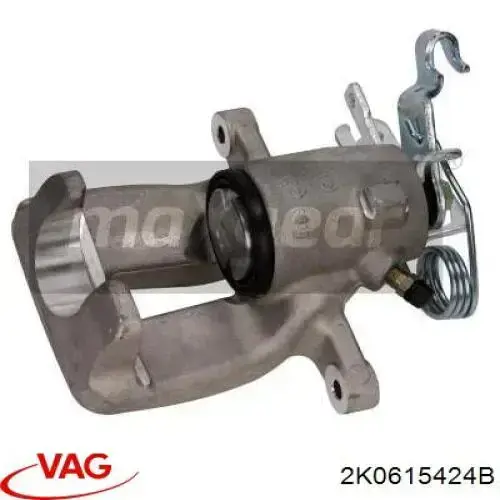 Купити 2K0615424B VAG Супорт задній правий