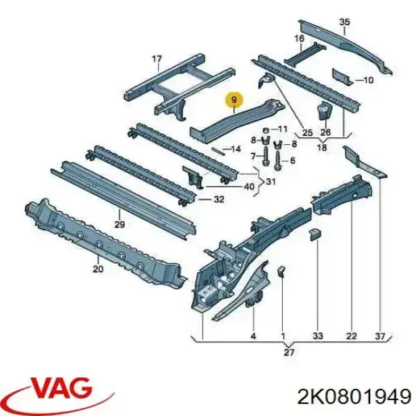  VAG 2K0801949