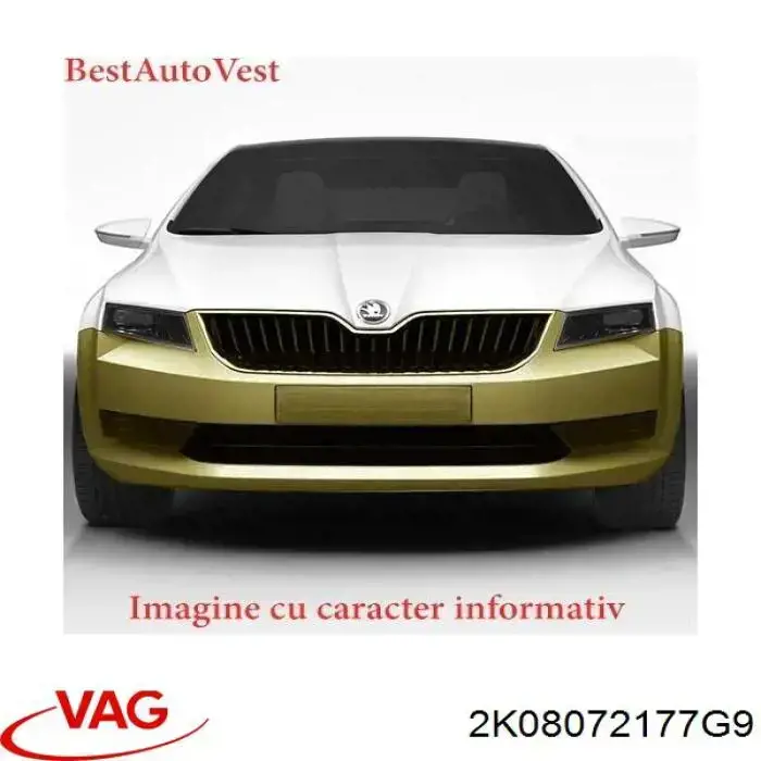 Бампер на авто VAG 2K08072177G9 ціна, від 75.82 USD