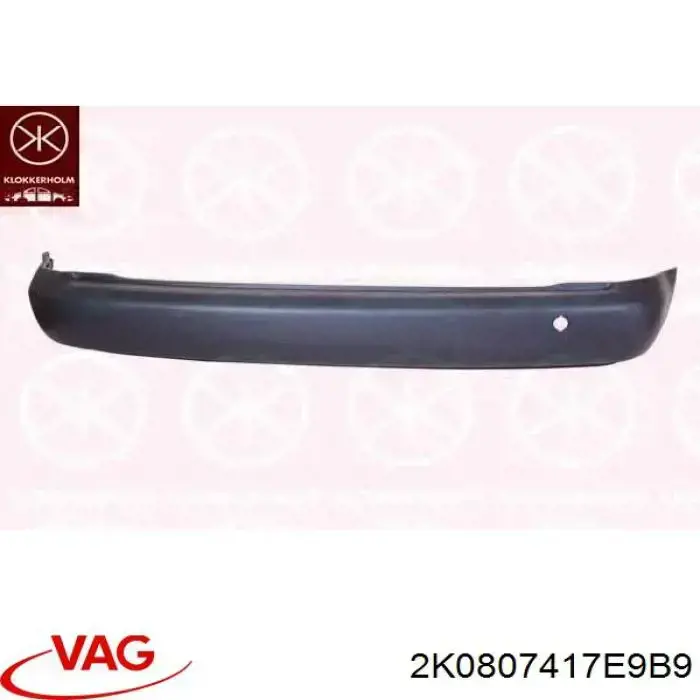 Кожух бампера заднього VAG 2K0807417E9B9 ціна, від 123.09 USD