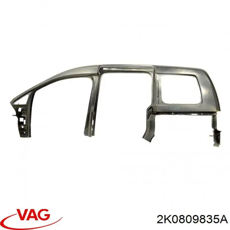 Стійка кузова передня, ліва VAG 2K0809835A ціна, від 177.17 USD