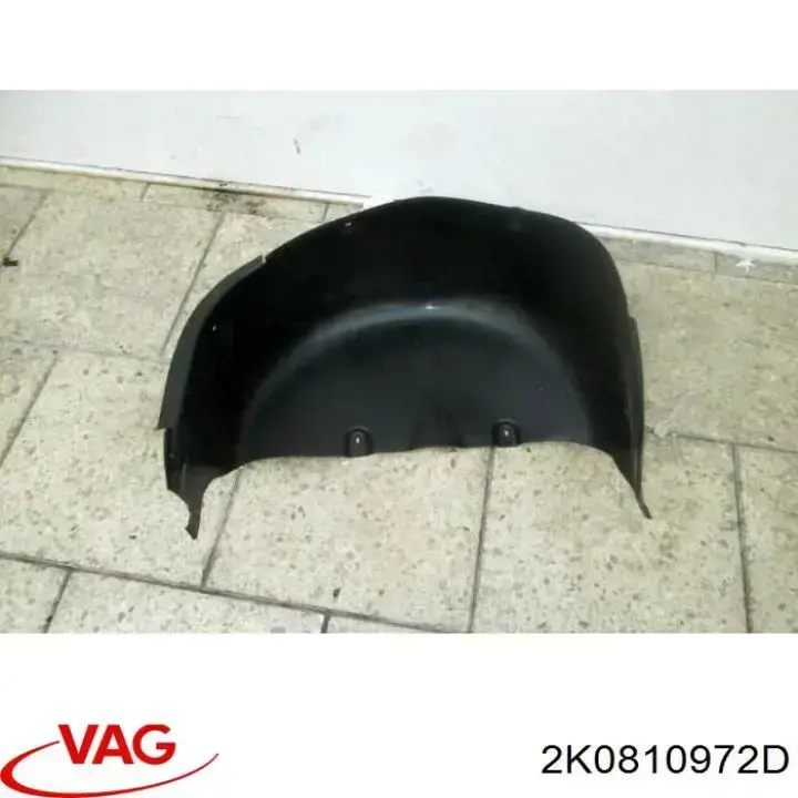 Підкрилок заднього крила, правий VAG 2K0810972 ціна, від 17.52 USD