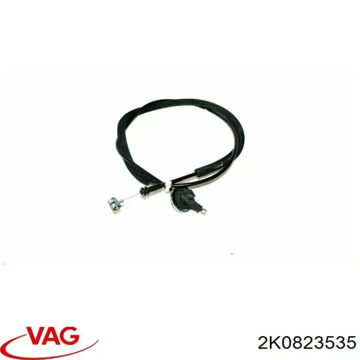 Трос відкриття капота, задній VAG 2K0823535 ціна, від 54.62 USD