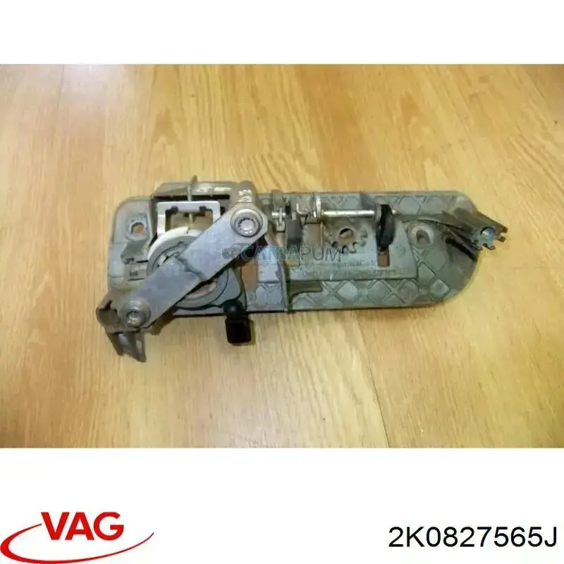 Ручка задньої (двостулкової) двері ліва зовнішня VAG 2K0827565J ціна, від 12.67 USD