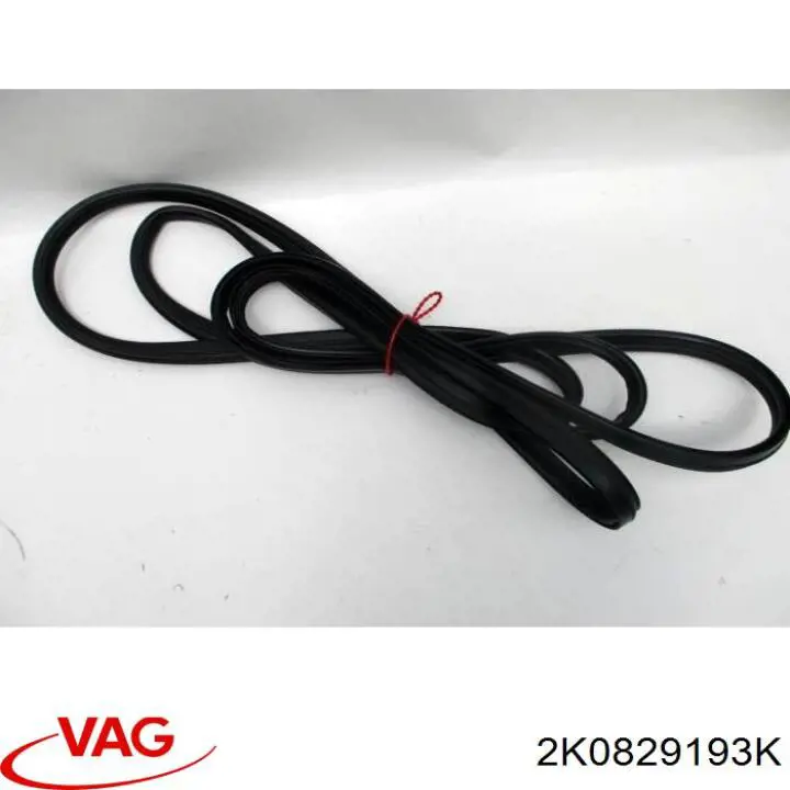 Ущільнювач кришки багажника VAG 2K0829193K ціна, від 61.79 USD