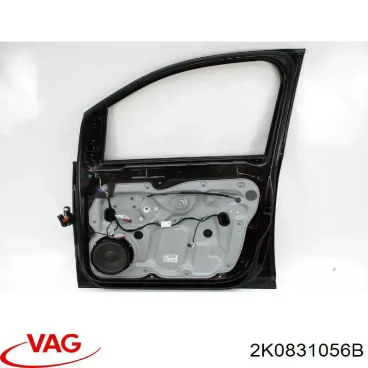 Двері передні, праві VAG 2K0831056 ціна, від 88.68 USD