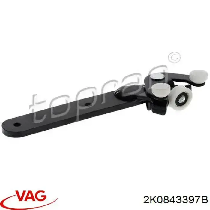 2K0843397B VAG Ролик двері бічної/зсувної, лівий нижній