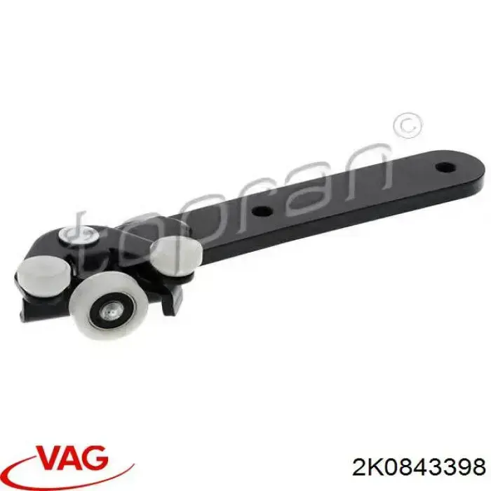 Ролик двері бічної/зсувної, правий нижній VAG 2K0843398 ціна, від 14.49 USD