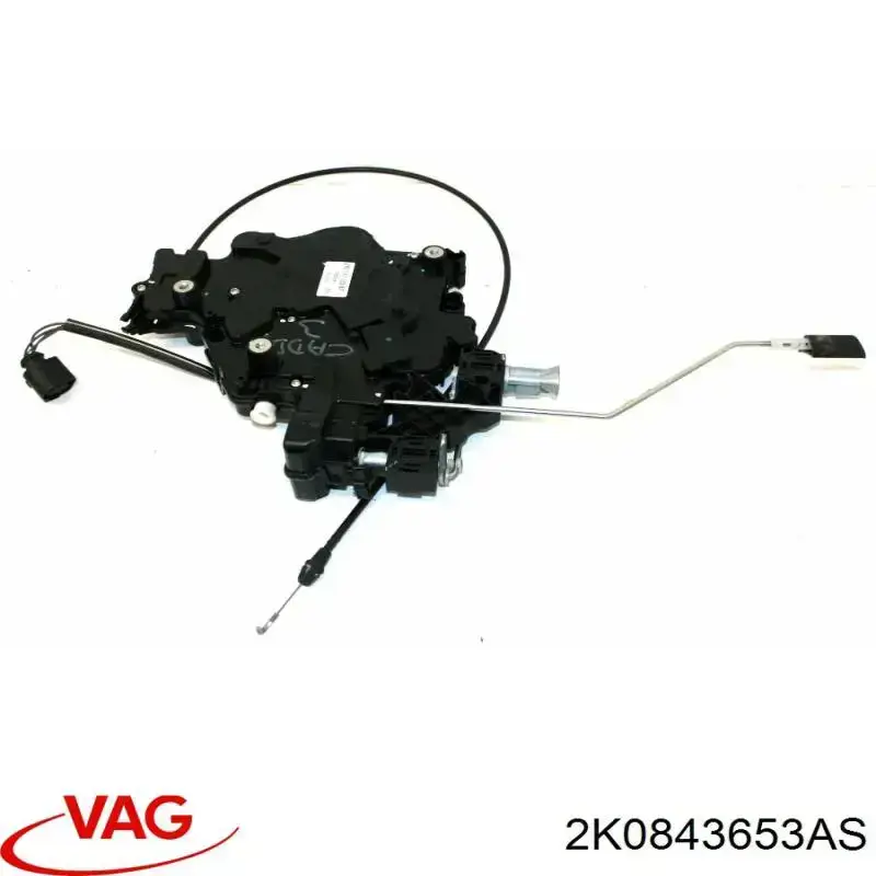 Купити 2K0843653AS VAG Замок дверей бічних / зсувних