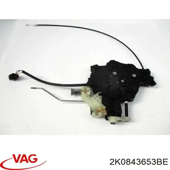 Купити 2K0843653BE VAG Механізм замка дверей бічний (зсувний)