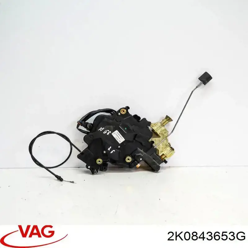 Замок дверей бічних зсувних лівих VAG 2K0843653S ціна, від 57.65 USD