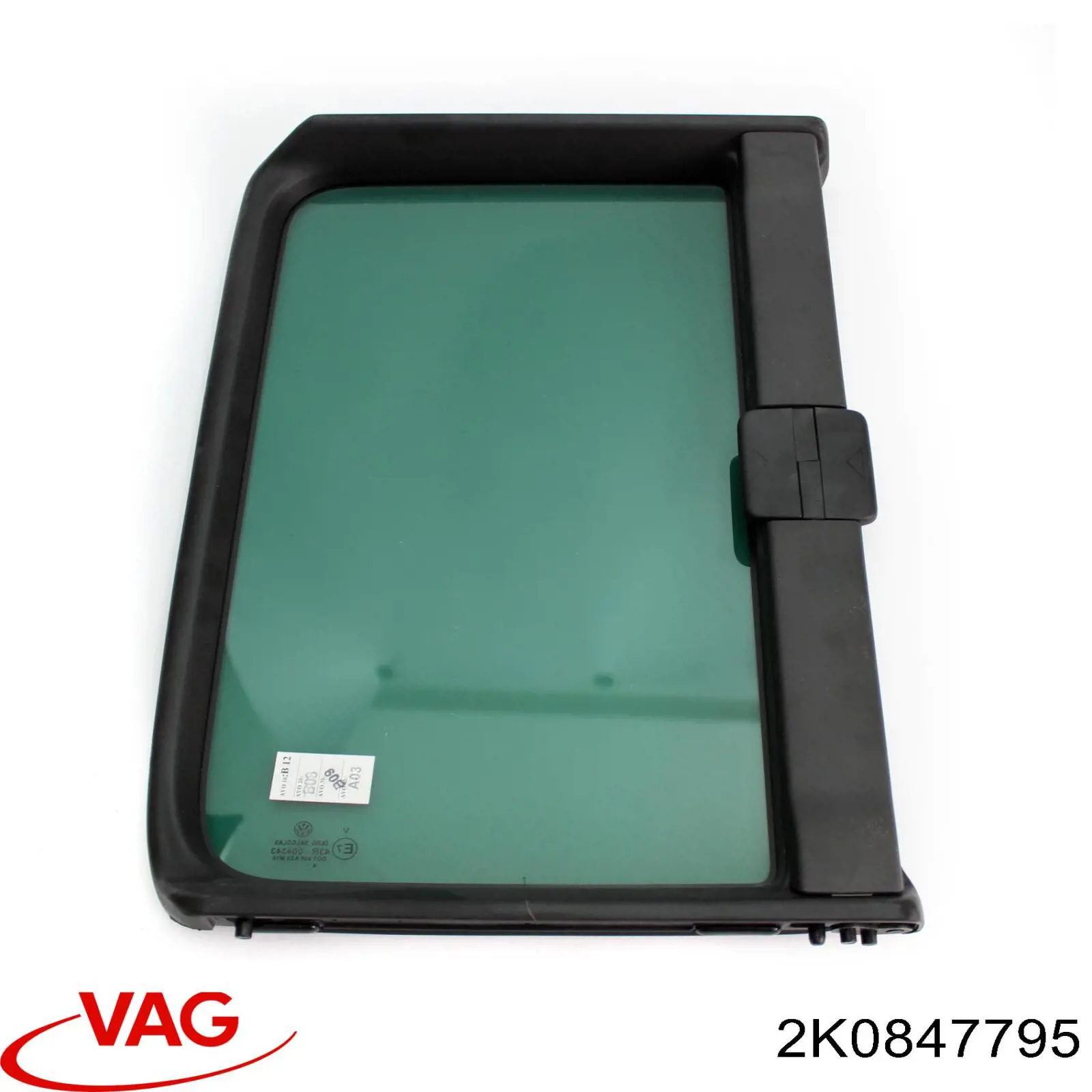 Скло кузова бокове ліве, зсувне VAG 2K0847795 ціна, від 230.94 USD