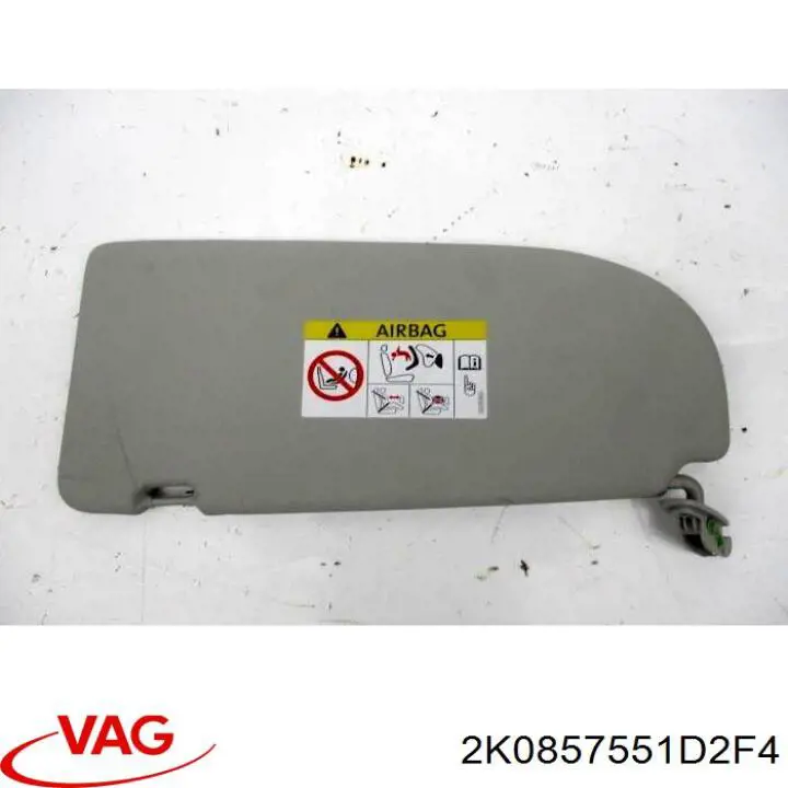 Козирок сонцезахисний автомобіля VAG 2K0857551D2F4 ціна, від 153.53 USD