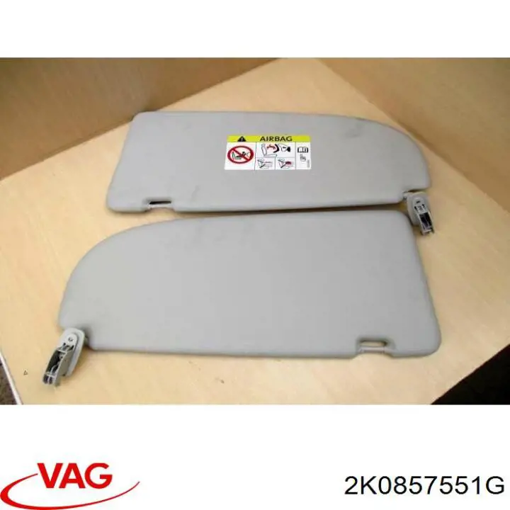 Козирок сонцезахисний автомобіля VAG 2K08575512F4 ціна, від 153.53 USD