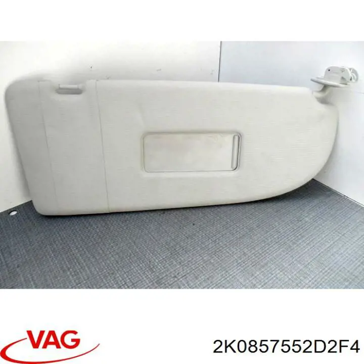 Купити 2K5857552A2F4 VAG Козирок сонцезахисний