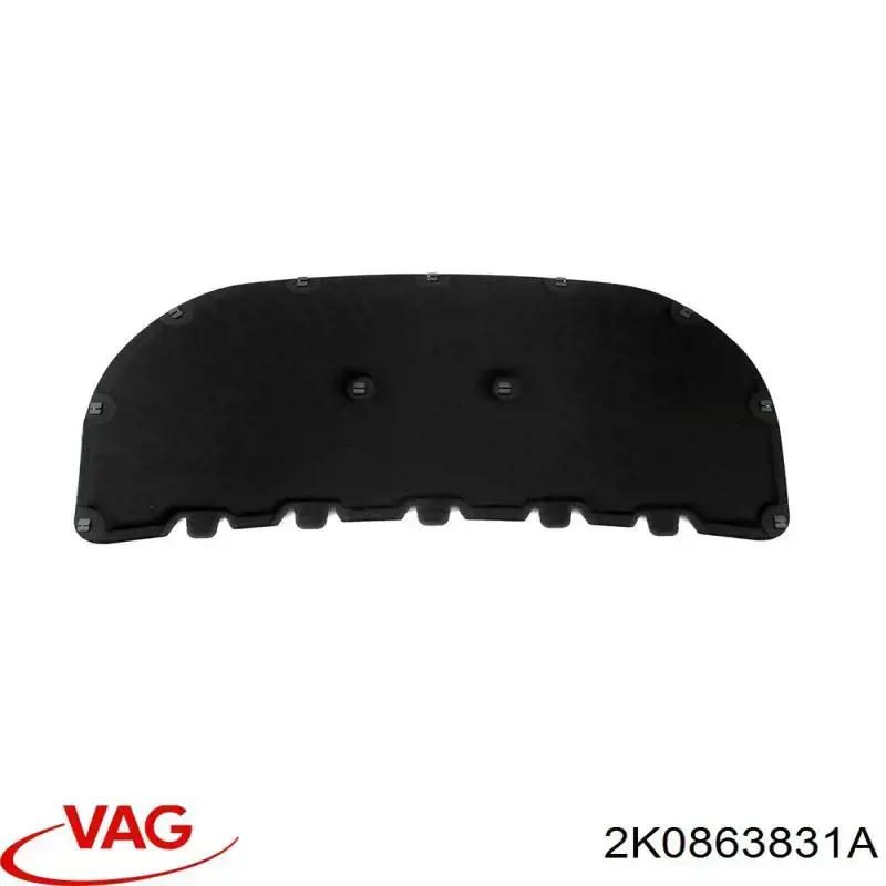 2K0863831A VAG Утеплювач капота