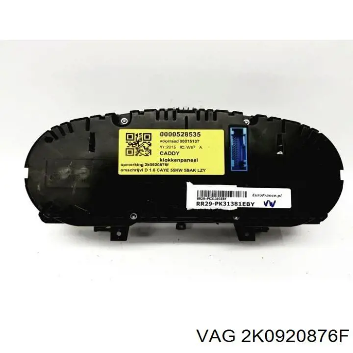 2K0920876F VAG Щиток приладів додатковий