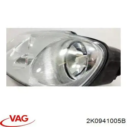 Фара ліва 2K0941005B VAG