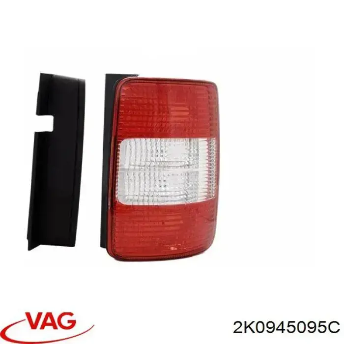 Ліхтар задній лівий VAG 2K0945095C ціна, від 27.24 USD