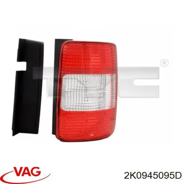 Ліхтар задній лівий VAG 2K0945095D ціна, від 28.12 USD